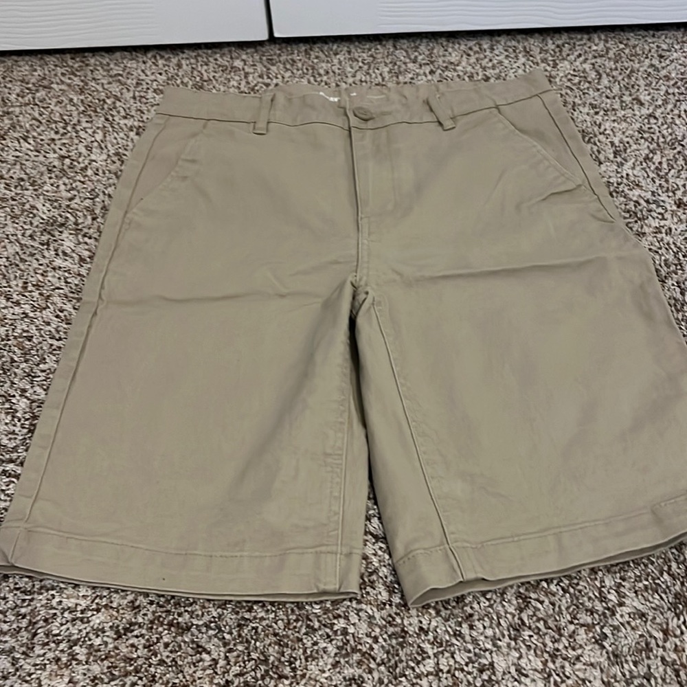 Old Navy boys khakis shorts size 14